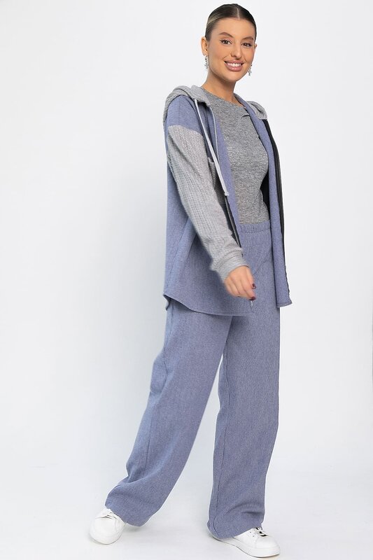LT Collection Костюм 563494 К14501-50М темно-голубой