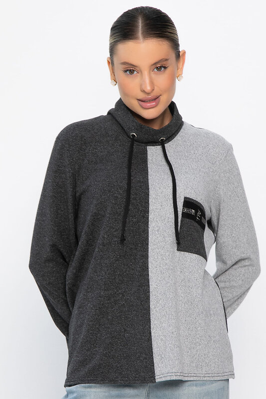 LT Collection Джемпер 563499 Б14378-50М серый