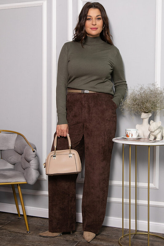 LT Collection Брюки 563750 Б14442-25М коричневый