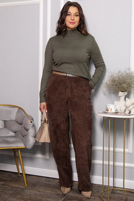 LT Collection Брюки 563750 Б14442-25М коричневый