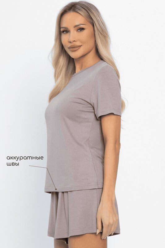 LT Collection Костюм 564103 К14496-52М коричневый