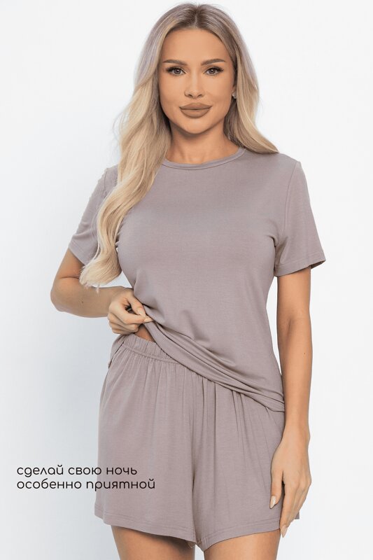 LT Collection Костюм 564103 К14496-52М коричневый
