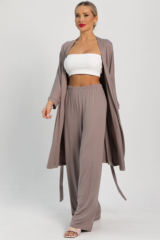 LT Collection Пеньюар 564105 П14486-52М коричневый