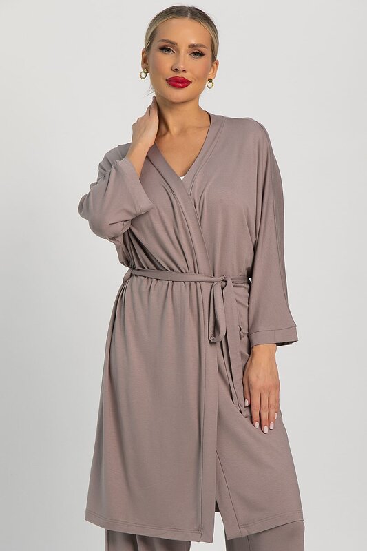 LT Collection Пеньюар 564105 П14486-52М коричневый