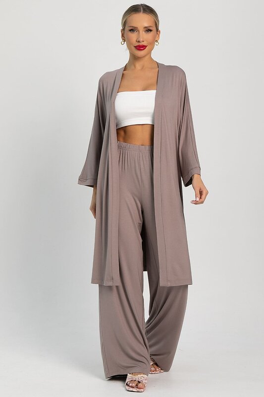 LT Collection Пеньюар 564105 П14486-52М коричневый