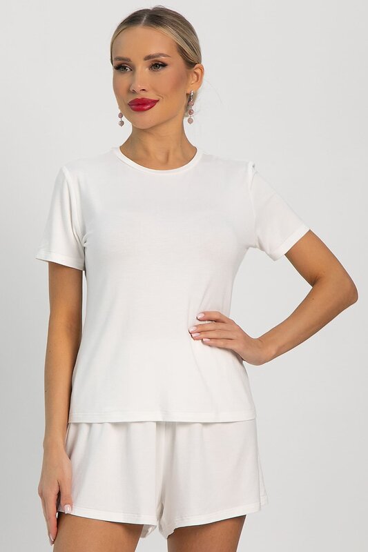 LT Collection Костюм 564108 К14497-52М молочный