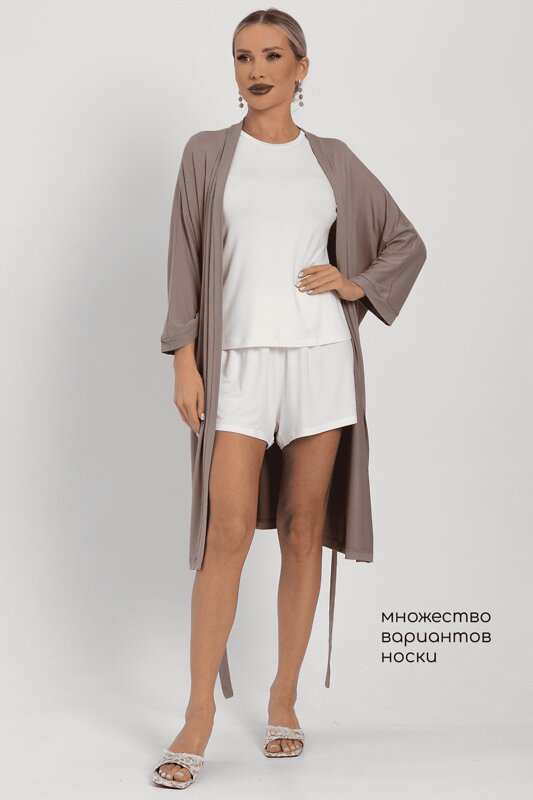 LT Collection Костюм 564108 К14497-52М молочный