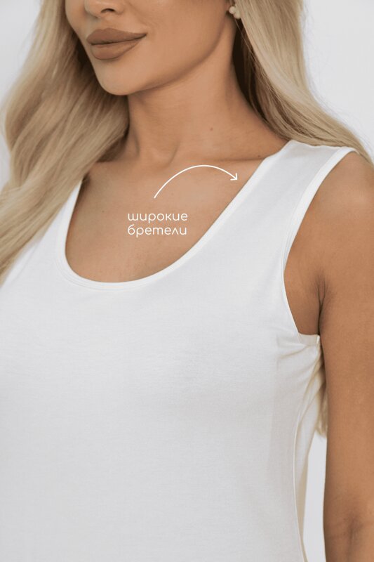 LT Collection Сорочка 564110 П14491-52М молочный