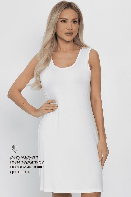 LT Collection Сорочка 564110 П14491-52М молочный
