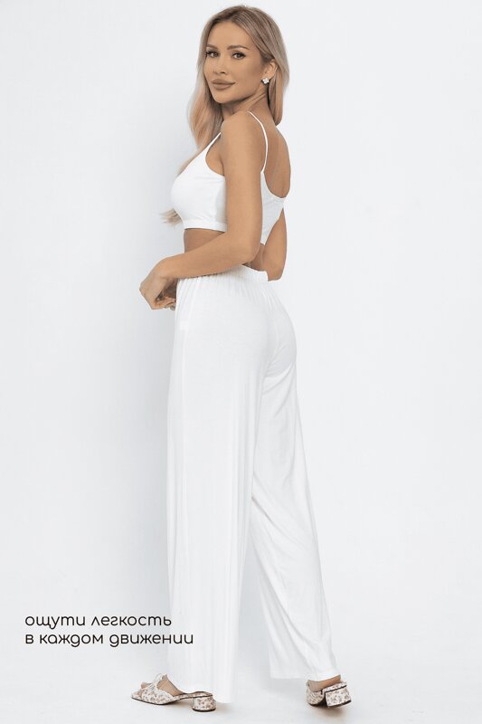 LT Collection Брюки 564111 Б14498-52М молочный