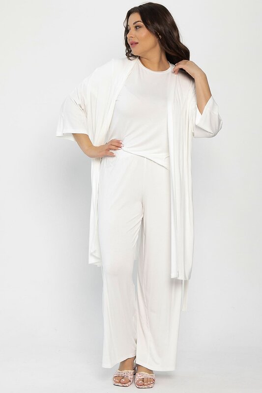 LT Collection Брюки 564111 Б14498-52М молочный