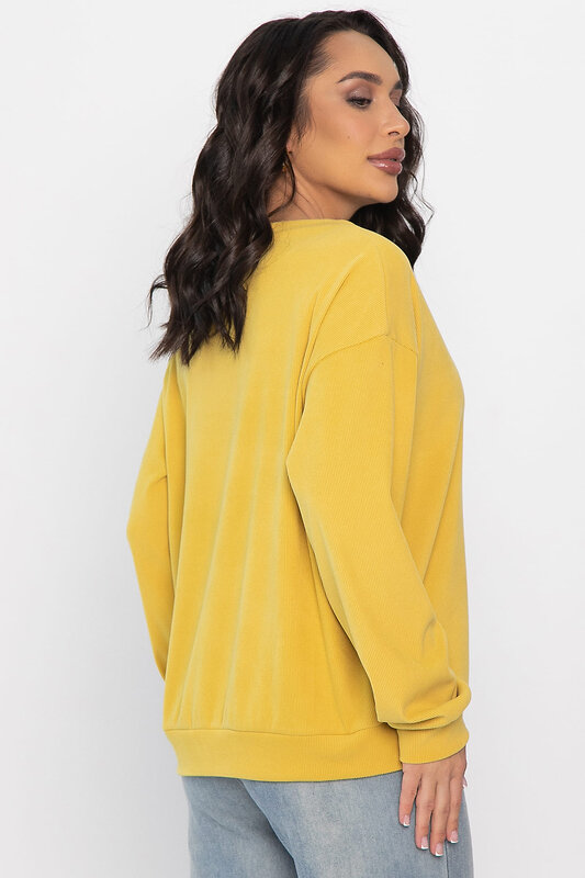 LT Collection Свитшот 564114 Б14574-25М желтый