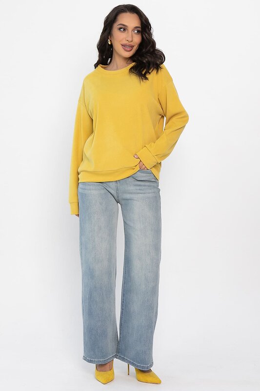 LT Collection Свитшот 564114 Б14574-25М желтый