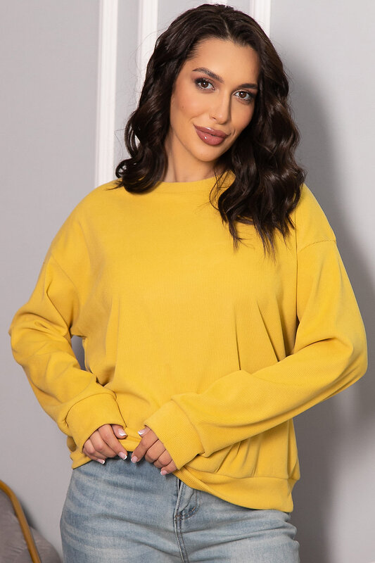 LT Collection Свитшот 564114 Б14574-25М желтый