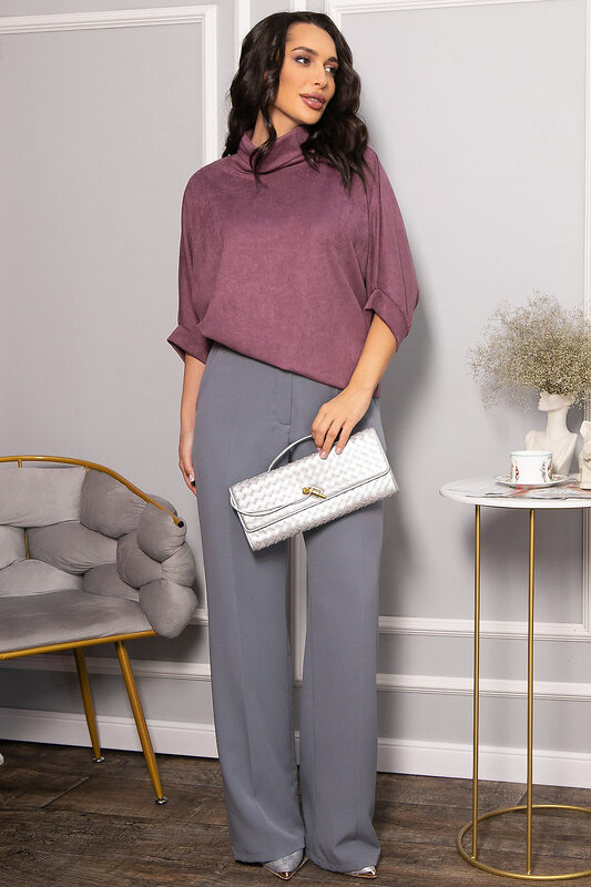 LT Collection Блуза 564115 Б14573-12М лиловый