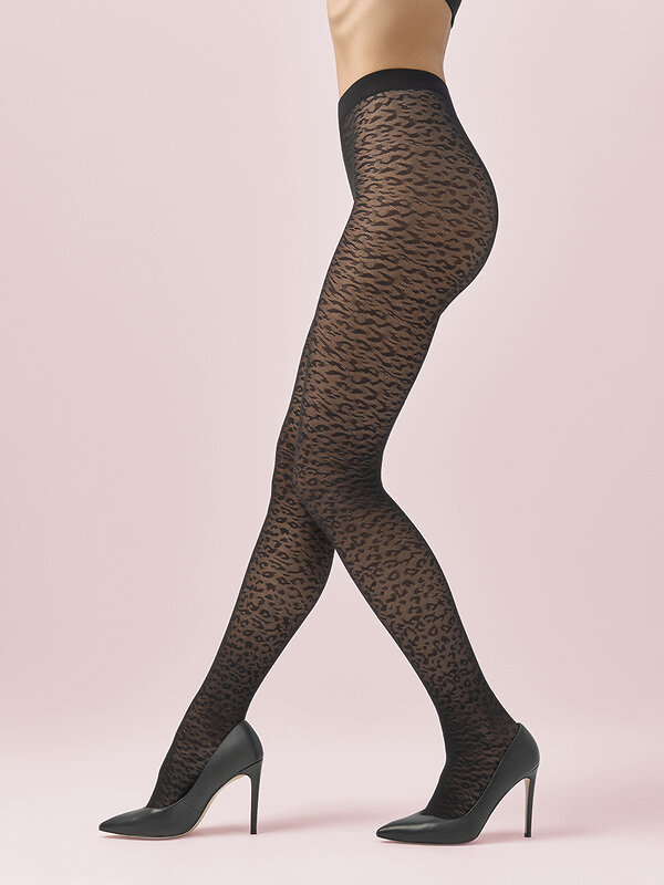 SiSi Колготки 564299 LEOPARDO 40 Nero (Черный)