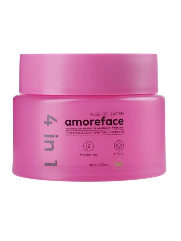 Amoreface Крем для лица 4 в 1 с коллагеном и экстрактом розы / Rose-Collagen Whitening Cream, 100 г 564546 28071