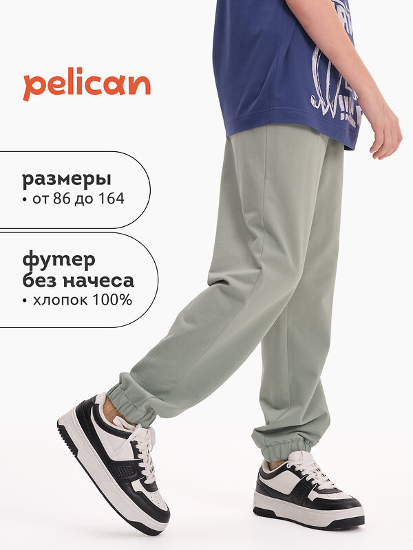 PELICAN Брюки 564796 BFPQ3321U Светло-зеленый