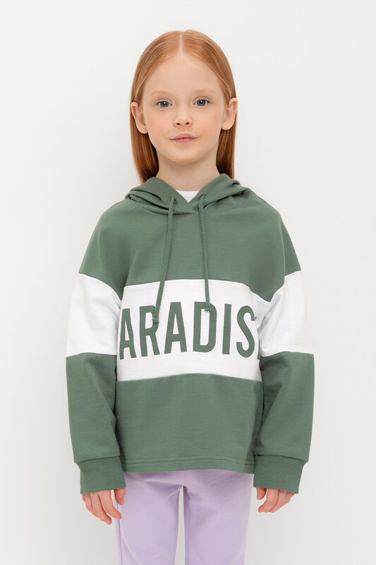 CROCKID Толстовка 565339 К 301691 зеленый