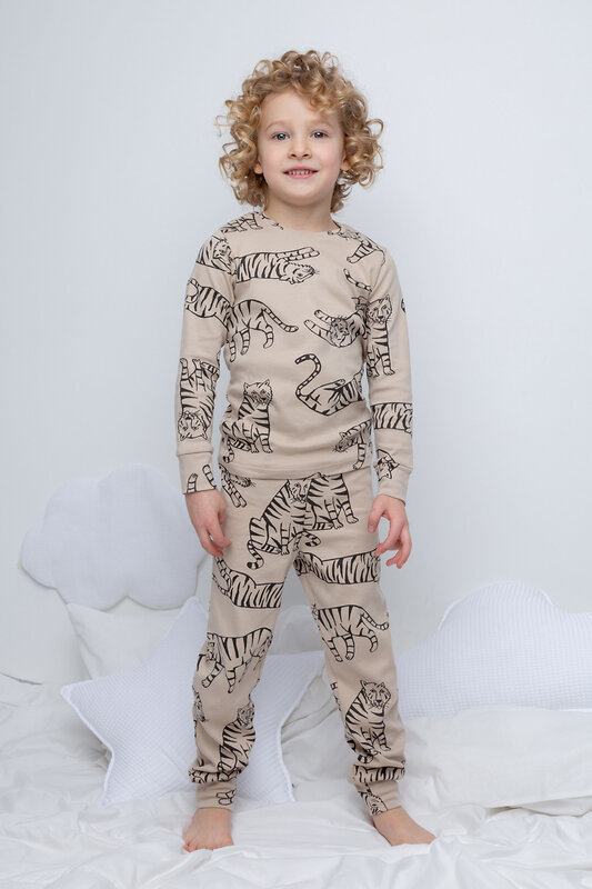 CROCKID Пижама 565341 К 1552/24 бежевый