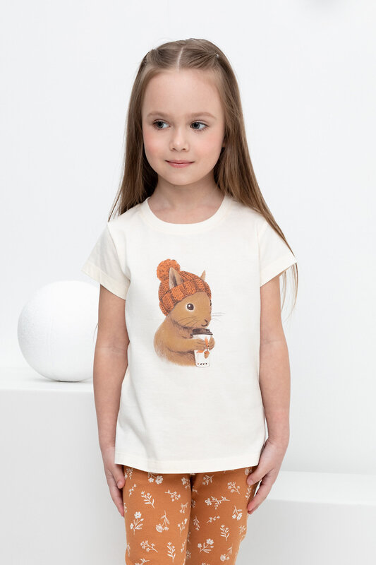CROCKID Футболка 565352 КР 302185 бежевый