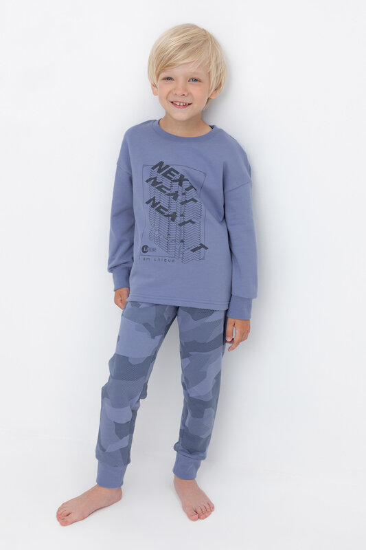 CROCKID Пижама 565359 К 1547/24 голубой