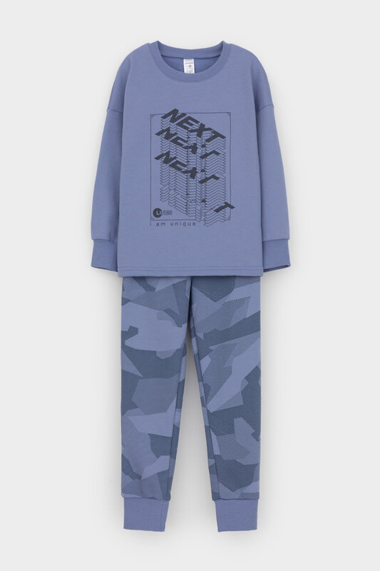 CROCKID Пижама 565359 К 1547/24 голубой