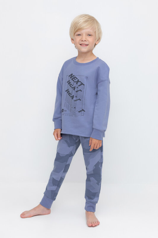 CROCKID Пижама 565359 К 1547/24 голубой