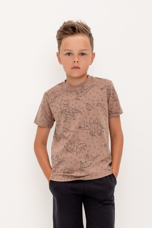 CROCKID Футболка 565363 КР 302160 коричневый