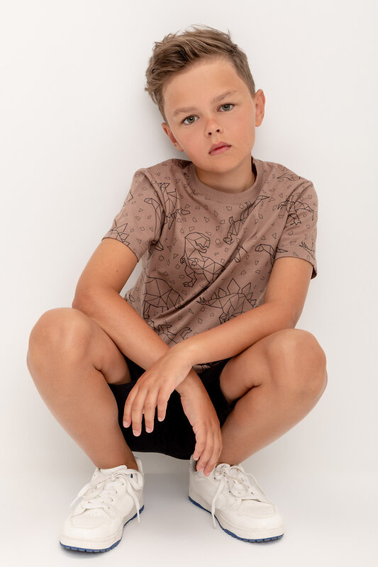 CROCKID Футболка 565363 КР 302160 коричневый