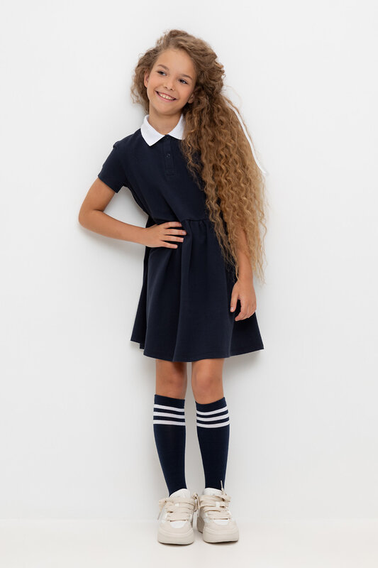 CROCKID Платье 565366 К 5884 синий