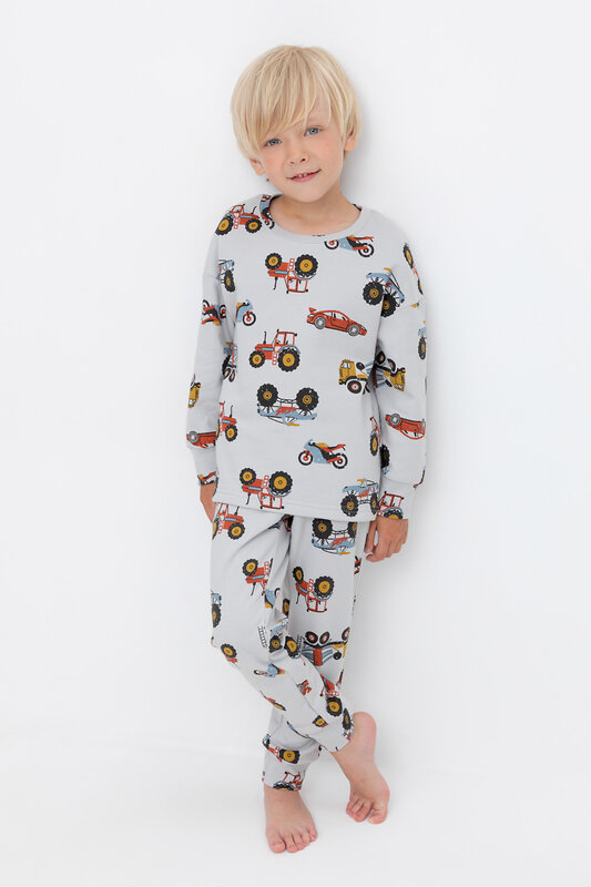 CROCKID Пижама 565368 К 1587 светло-серый5