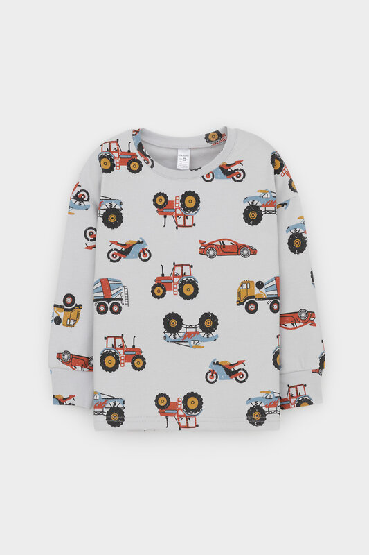 CROCKID Пижама 565368 К 1587 светло-серый5