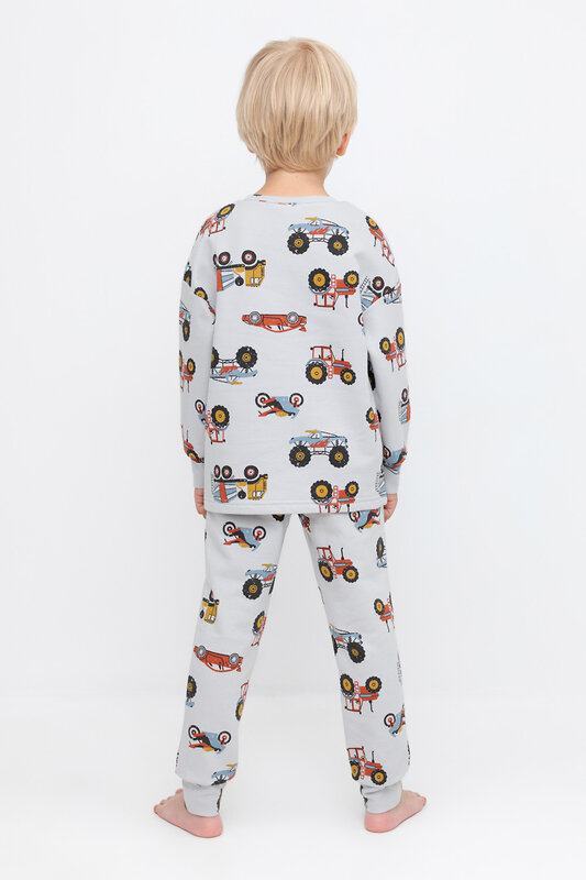 CROCKID Пижама 565368 К 1587 светло-серый5