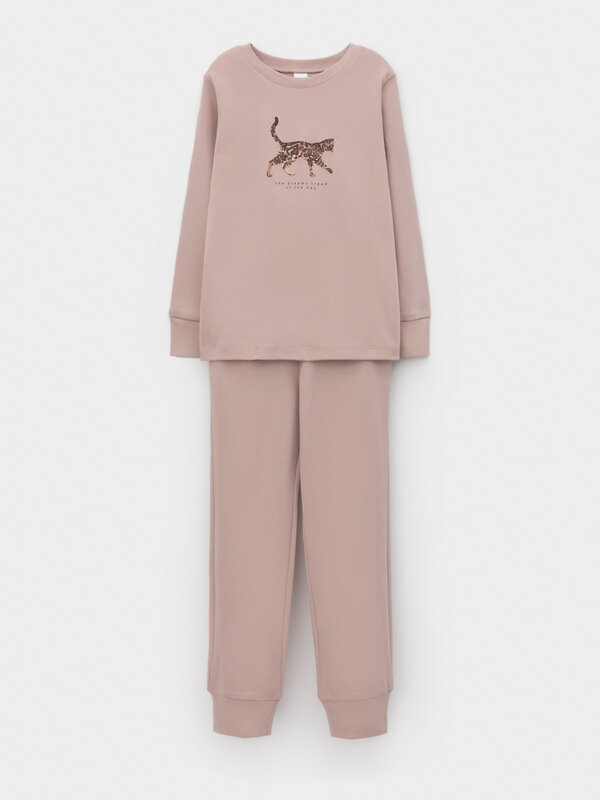 CROCKID Пижама 565375 К 1586/24 кофейный