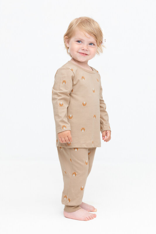 CROCKID Пижама 565377 К 1561 бежевый