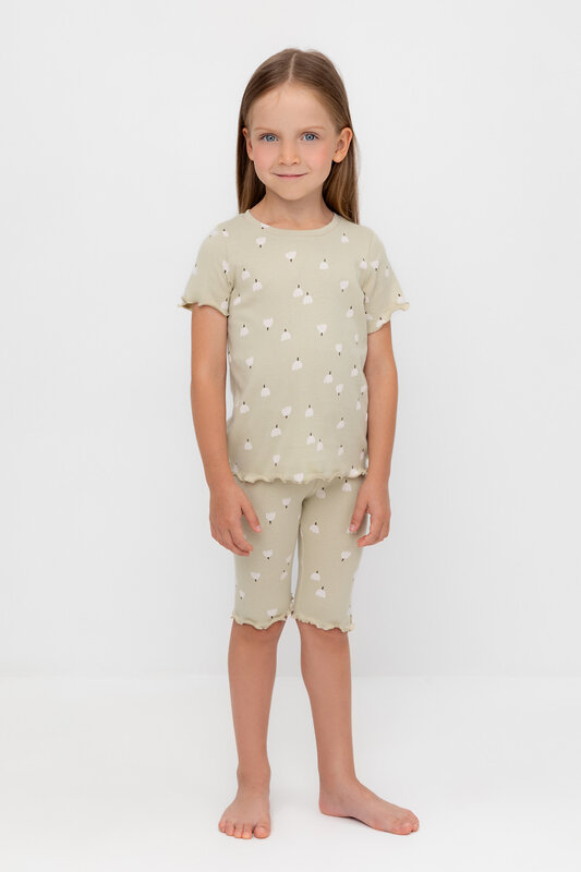 CROCKID Пижама 565380 К 1632 зеленый