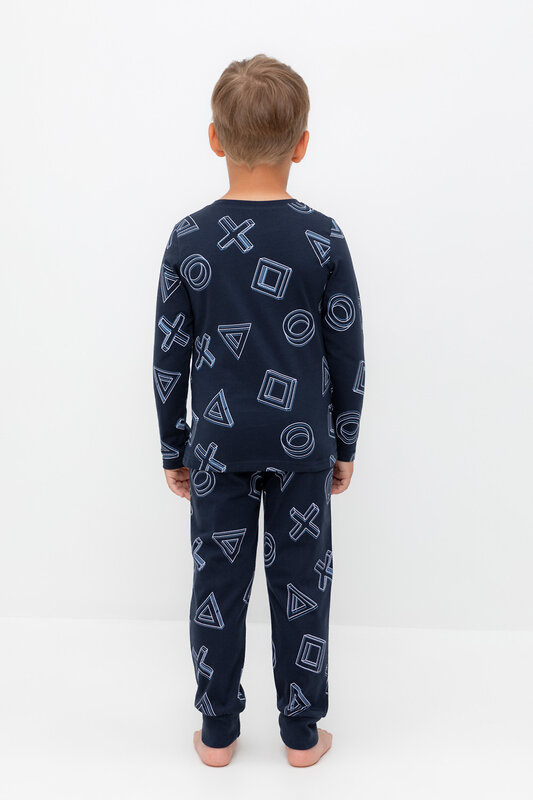 CROCKID Пижама 565383 К 1561 темно-синий