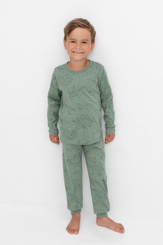 CROCKID Пижама 565384 К 1561 зеленый
