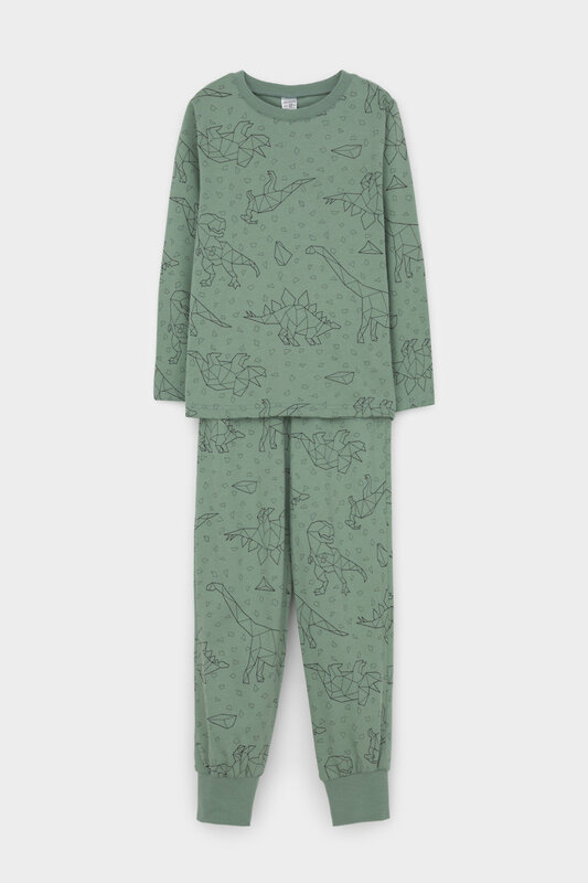 CROCKID Пижама 565384 К 1561 зеленый