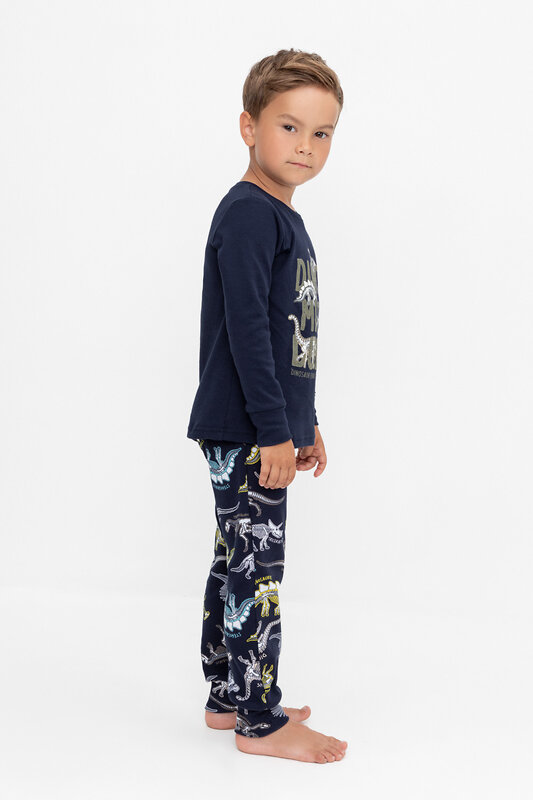 CROCKID Пижама 565387 К 1541/24 темно-синий
