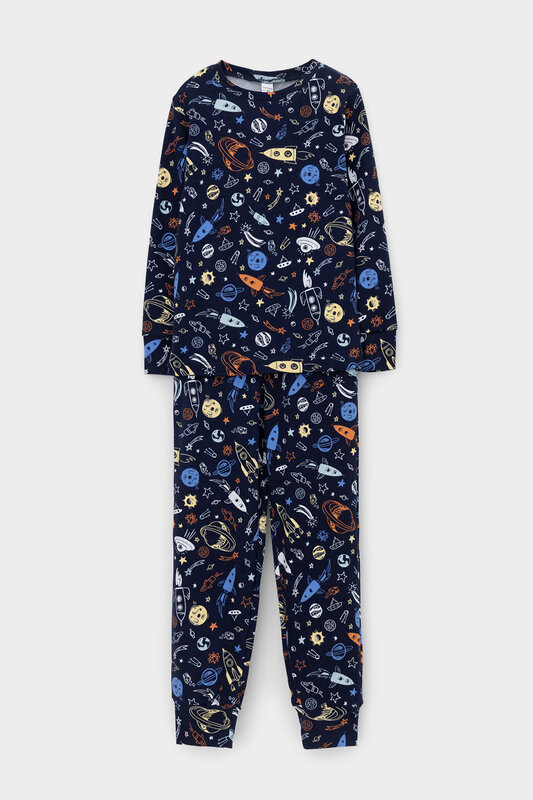 CROCKID Пижама 565388 К 1552/24 темно-синий