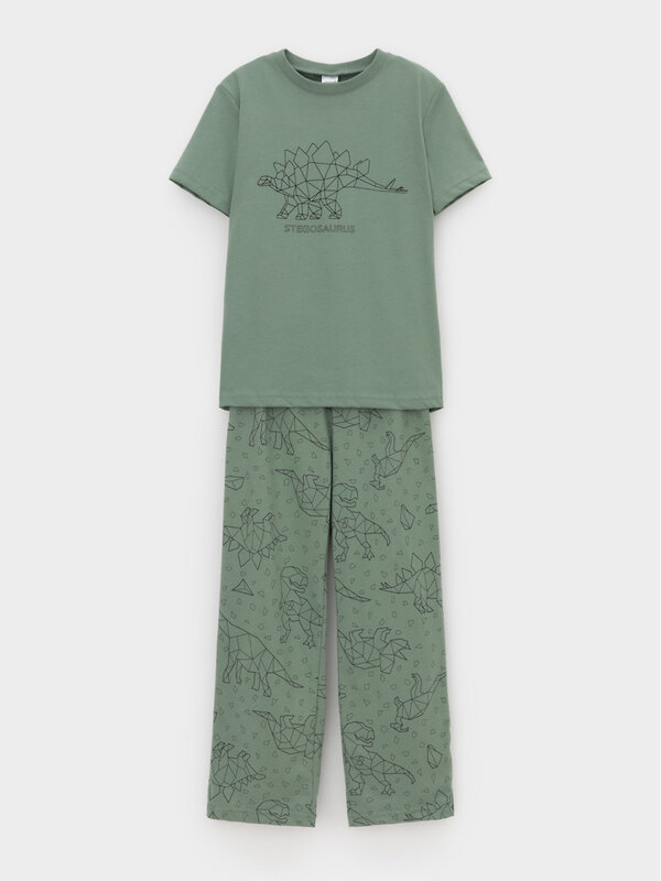 CROCKID Пижама 565395 К 1599 зеленый