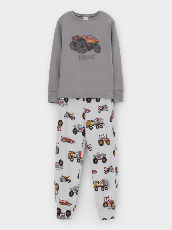 CROCKID Пижама 565400 К 1541 серый