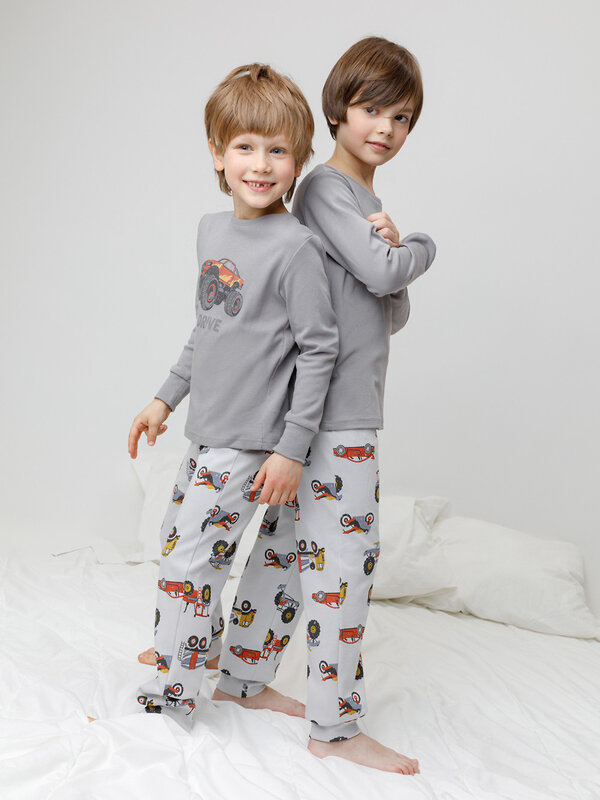 CROCKID Пижама 565400 К 1541 серый