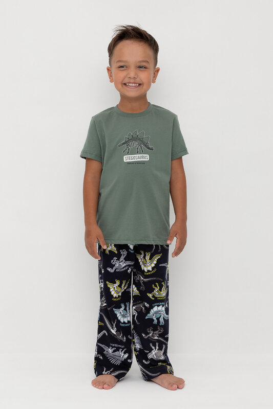 CROCKID Пижама 565404 К 1599 зеленый