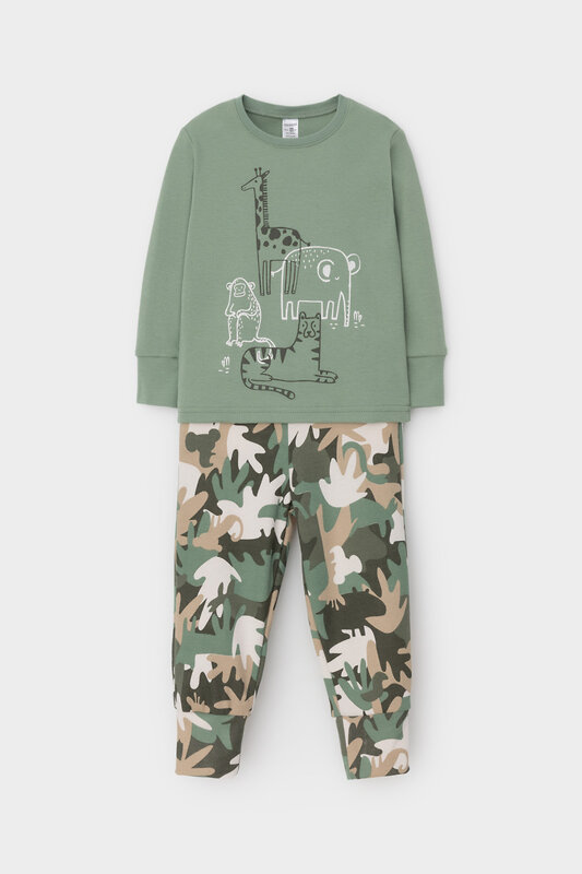 CROCKID Пижама 565427 К 1541/24 хаки