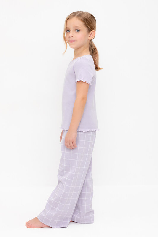 CROCKID Пижама 565429 К 1636 фиолетовый