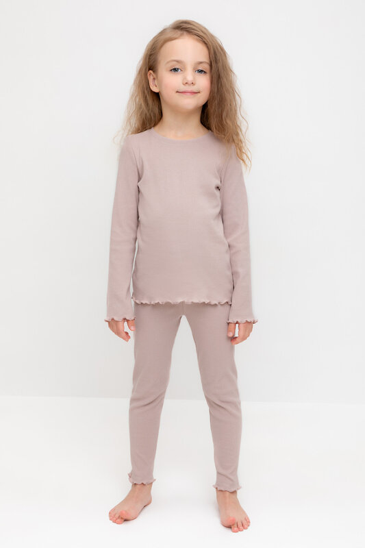 CROCKID Пижама 565454 К 1588 коричневый