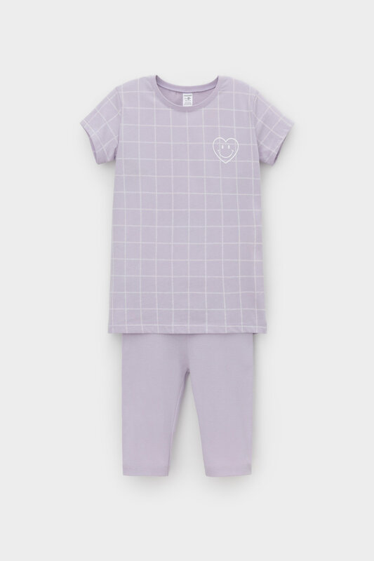 CROCKID Пижама 565456 К 1641 фиолетовый